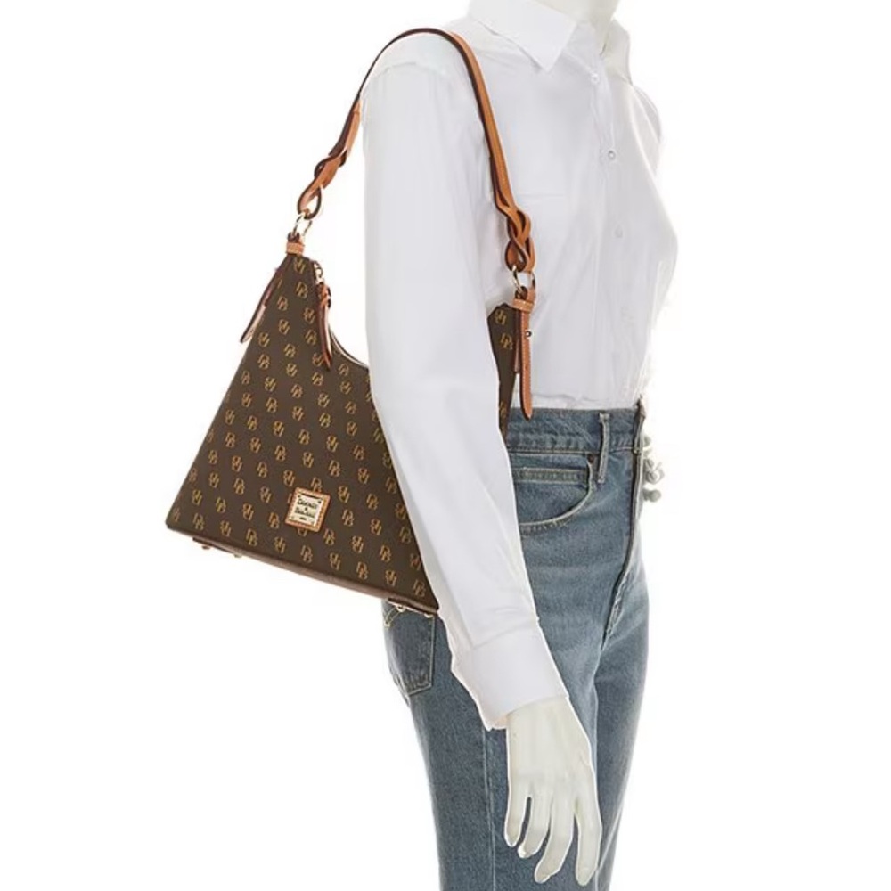 Dooney & Bourke Bryce Logo hobo bag never used